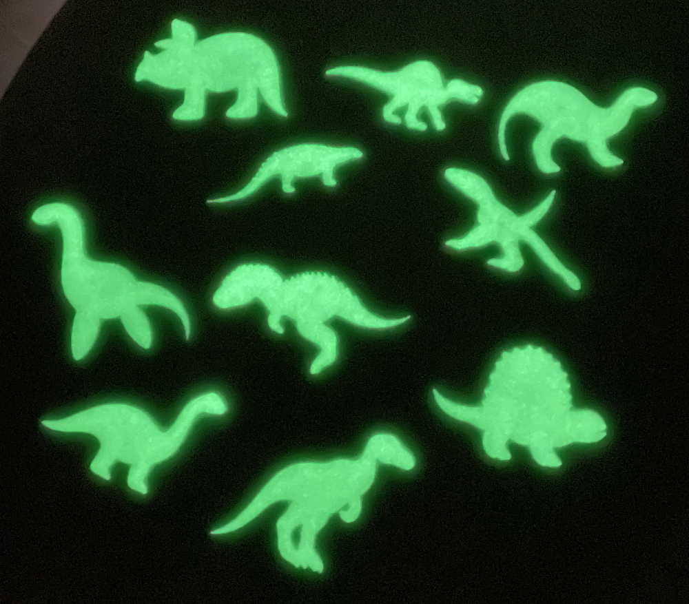 Svítící dinosauři