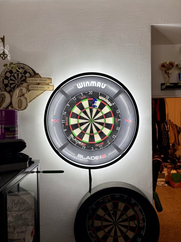 Osvětlení dartboard