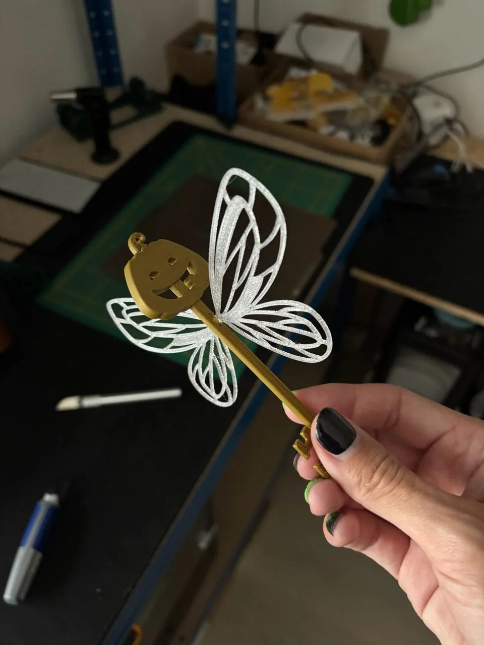 Decorative fairy key