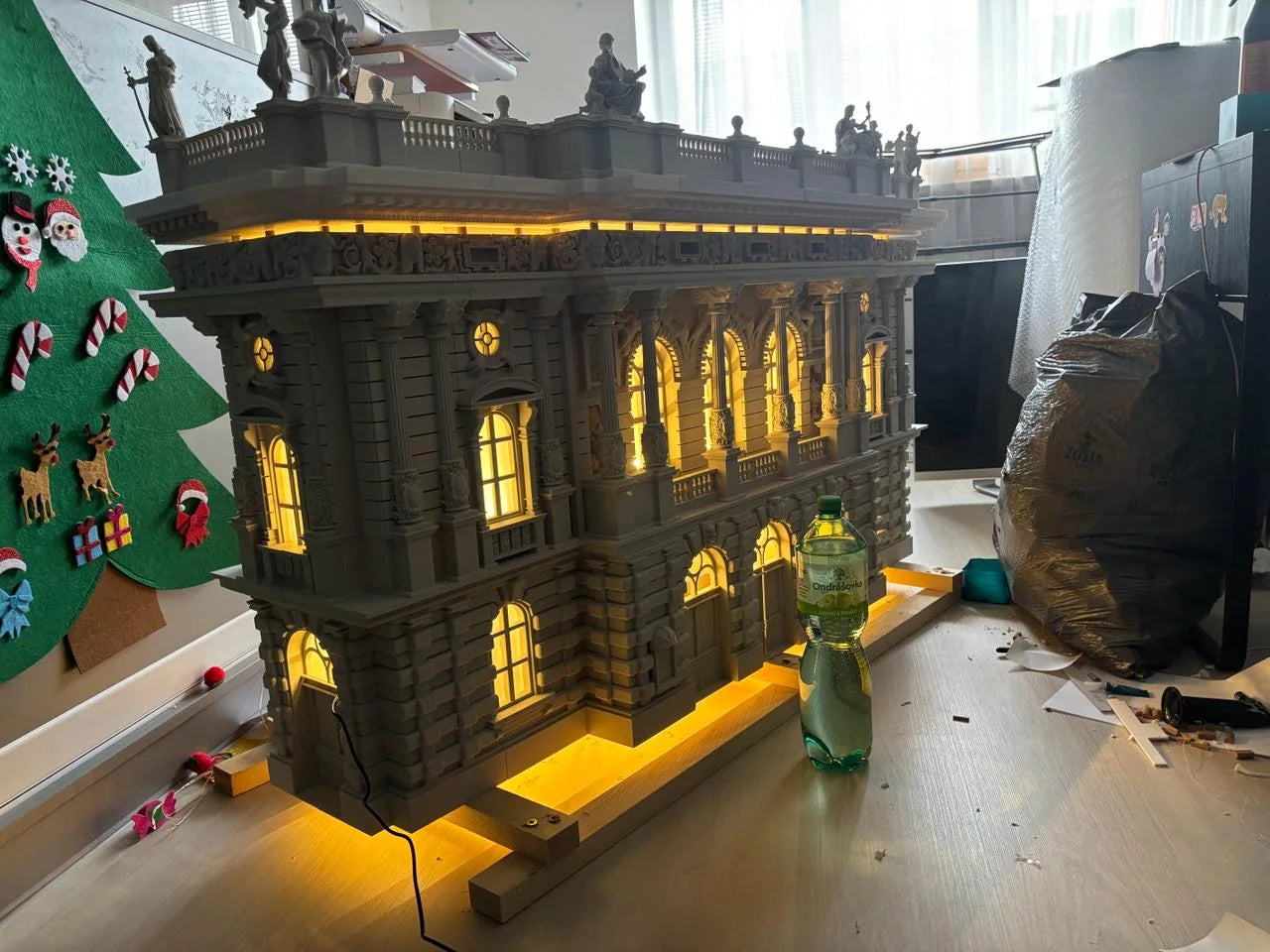 Architectural model detail